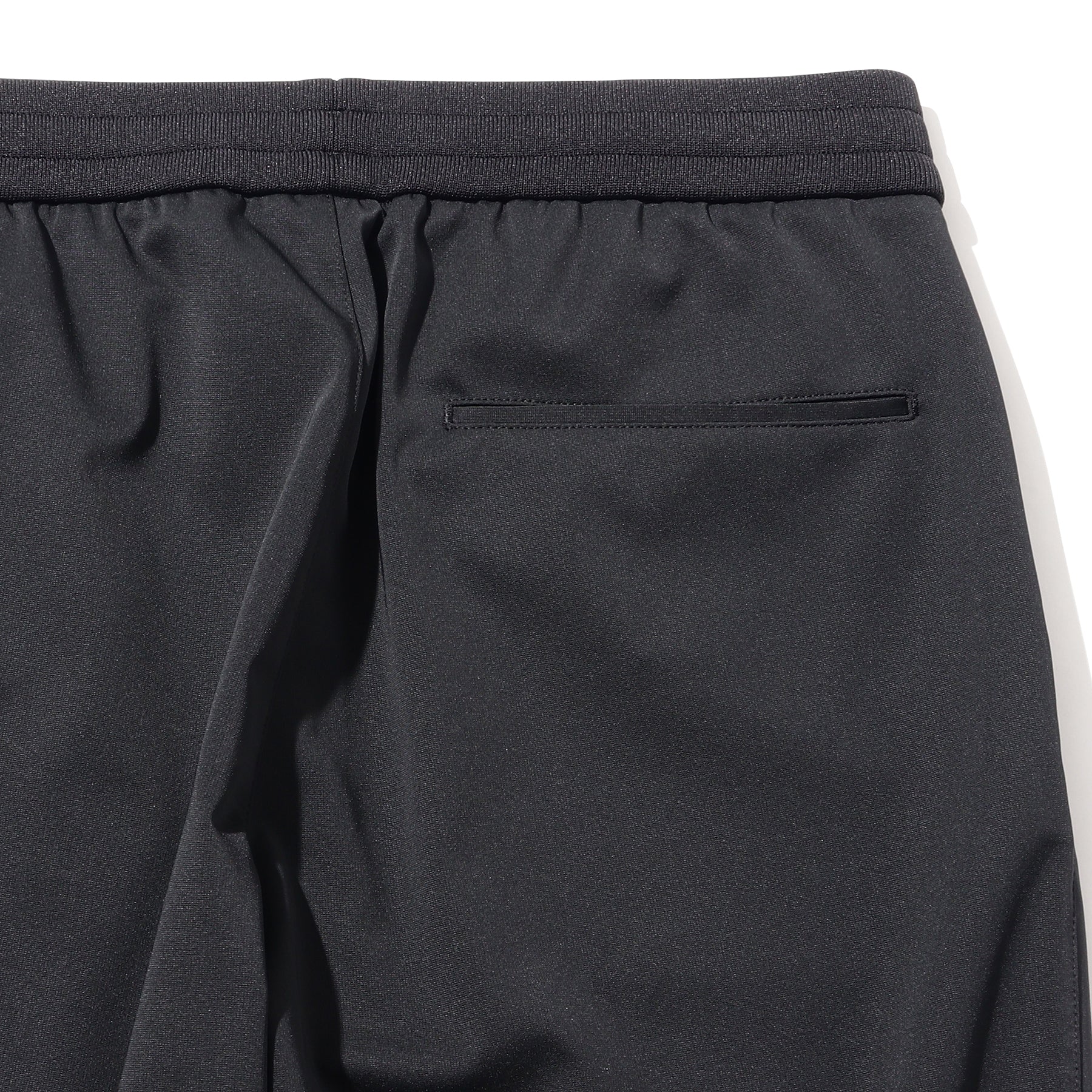 Matte Twist Jogger Pants Color: Black