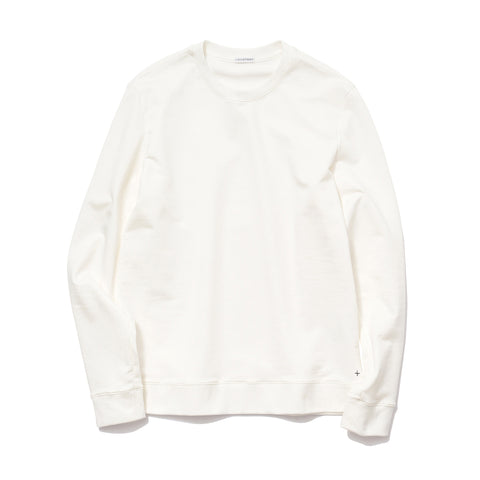 Smooth Terry Sweatshirt Color: Off White
