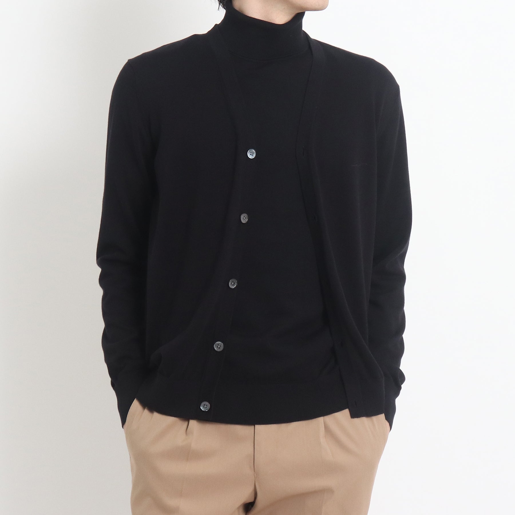 Knit Cardigan Color: Black