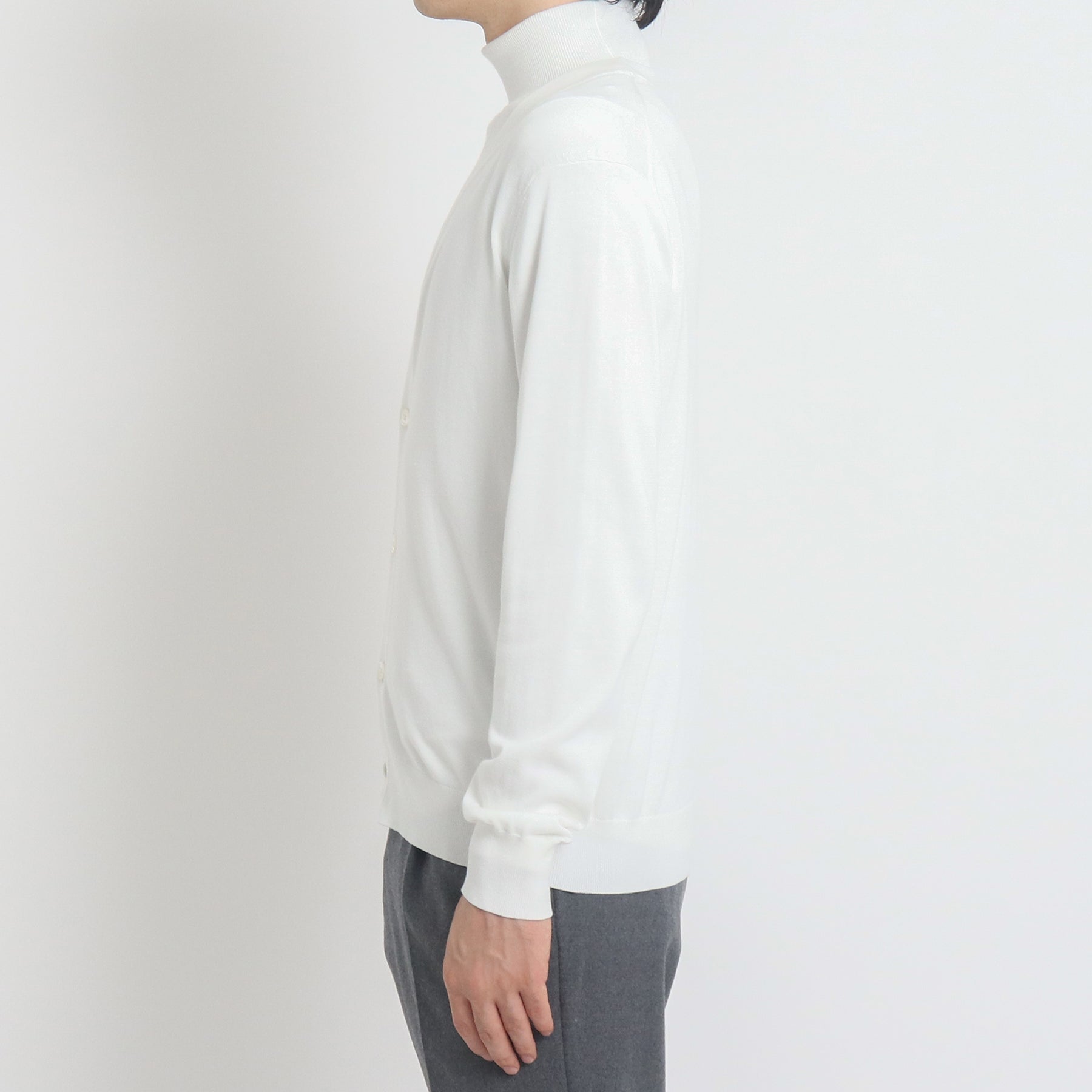 Knit Cardigan Color: White