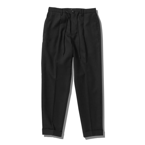 Matte Twist Easy Trousers ブラック | ＋CLOTHET ONLINE