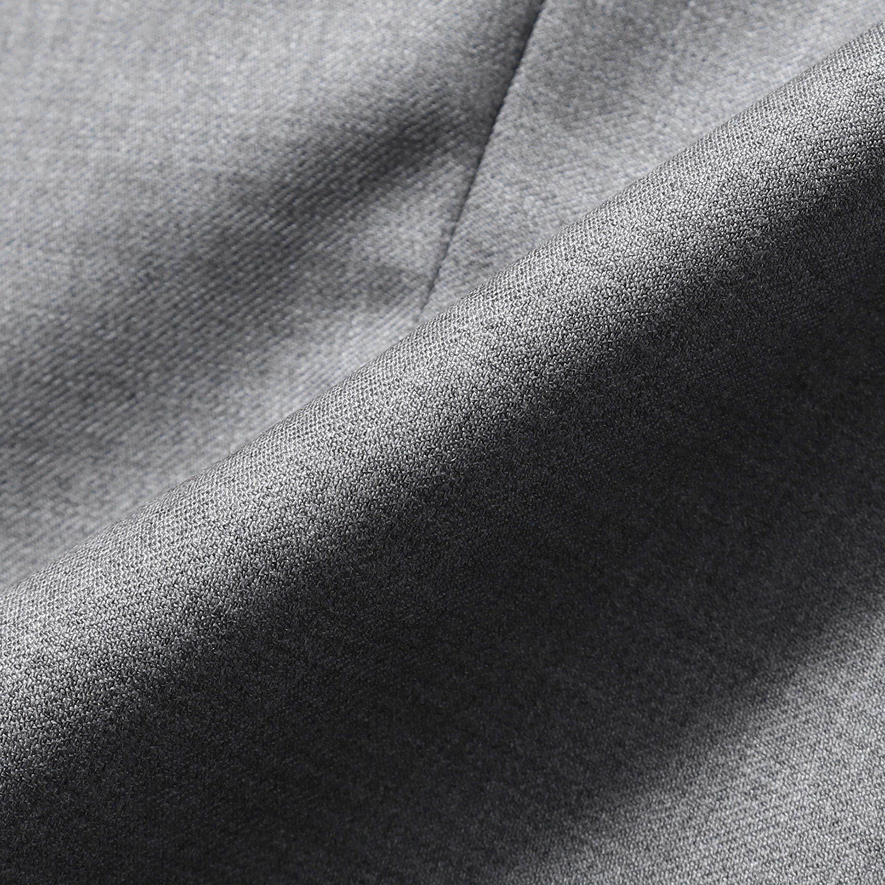 テックウールツイル イージートラウザー ライトグレー