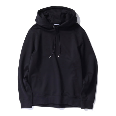 スビンプラチナム裏毛フーディーブラックの商品画像