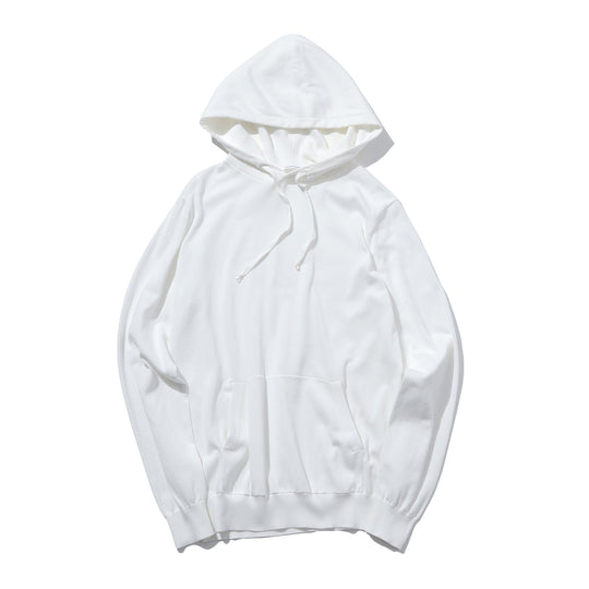 Knit Hoodie Color: White