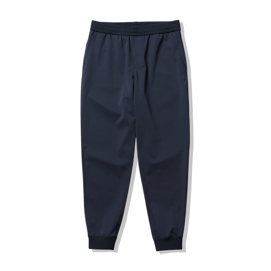 Triacetate Scuba Jersey Jogger Pants Color: Black