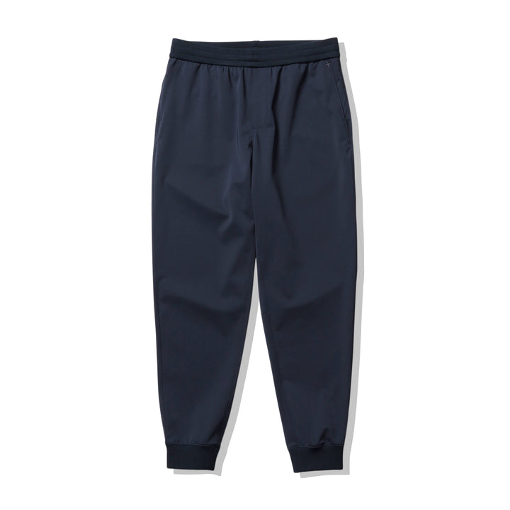 Triacetate Scuba Jersey Jogger Pants Color: Navy