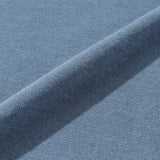 スビンプラチナムマイクロパイルTシャツスモークブルーの生地を写した商品画像
