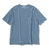スビンプラチナムマイクロパイルビッグTシャツスモークブルーの商品画像