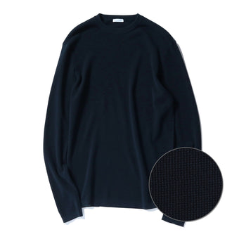 Mini Thermal Knit Color: Navy