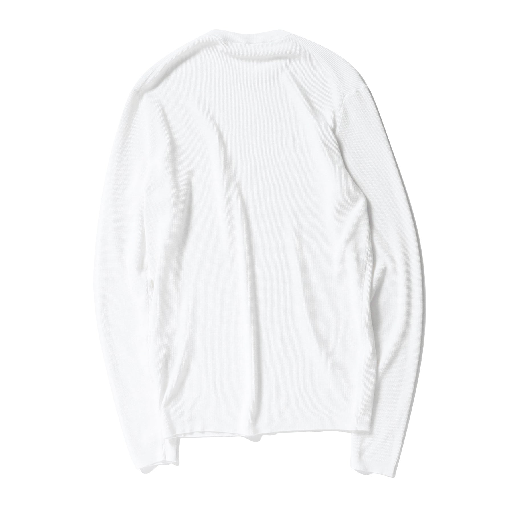 スビンプラチナム ミニサーマルクルーネックニット ホワイト