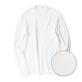 Mini Thermal Knit Color: White