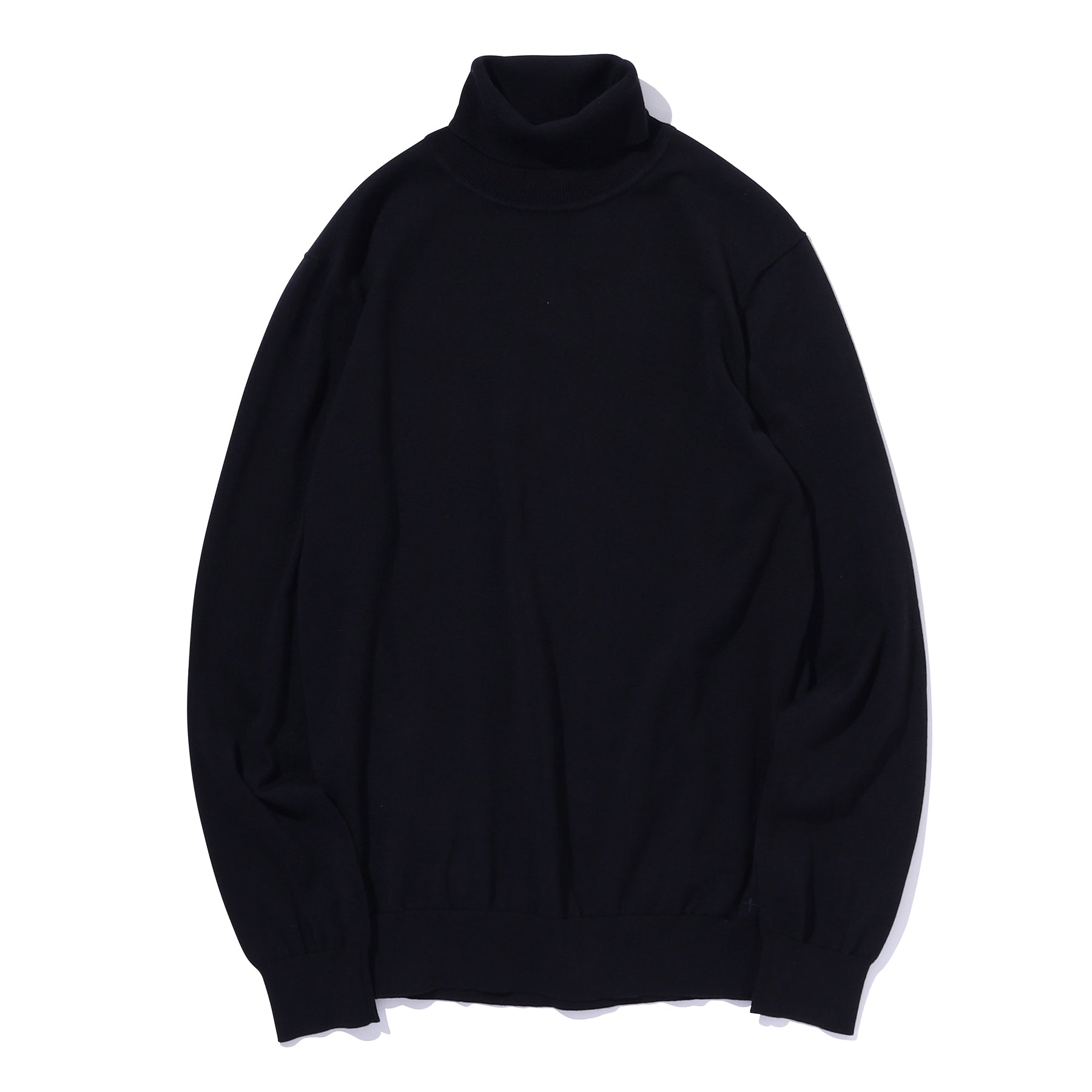 スビンプラチナムタートルネックニットブラックの商品画像