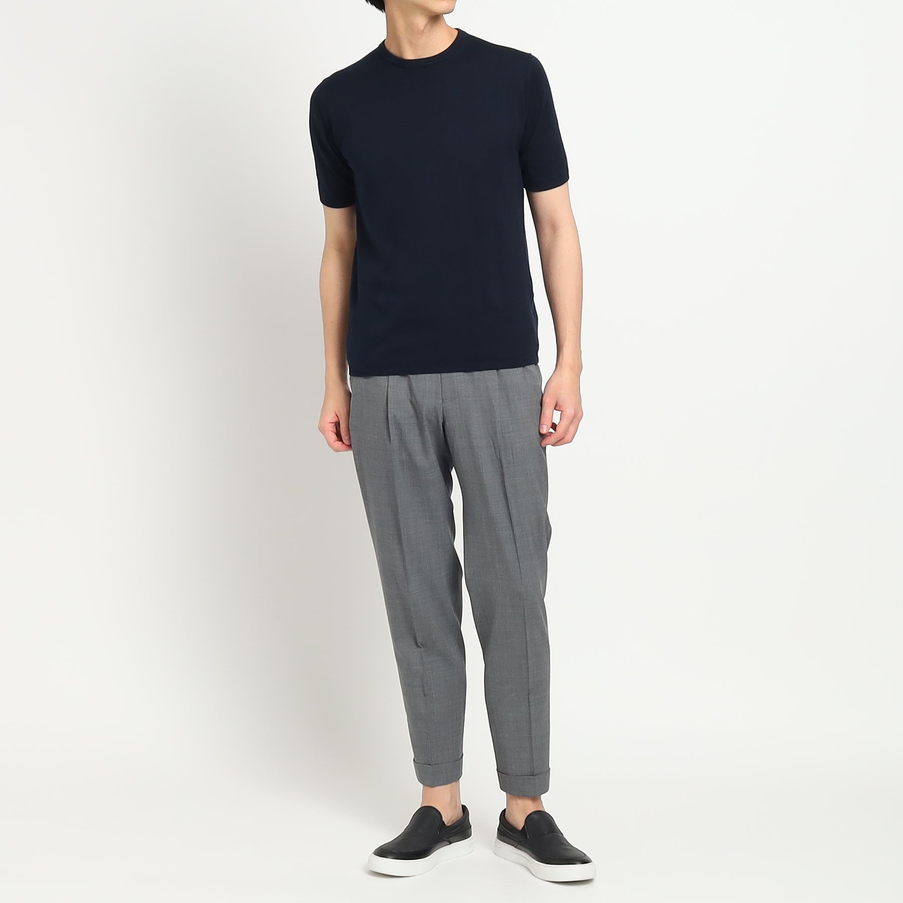 テックウール®トロピカル イージートラウザー グレー