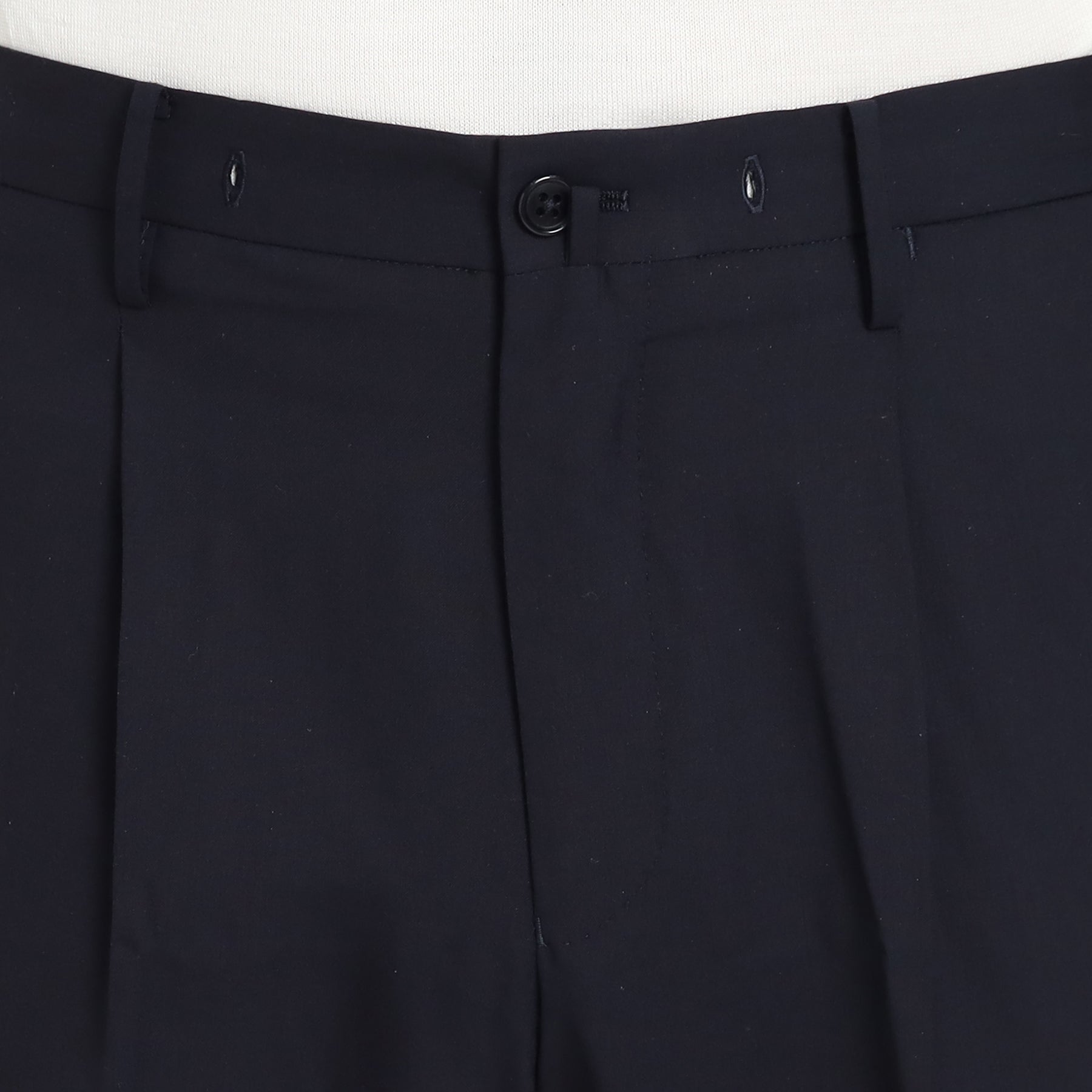 テックウール®トロピカル イージートラウザー ネイビー | ＋CLOTHET ONLINE