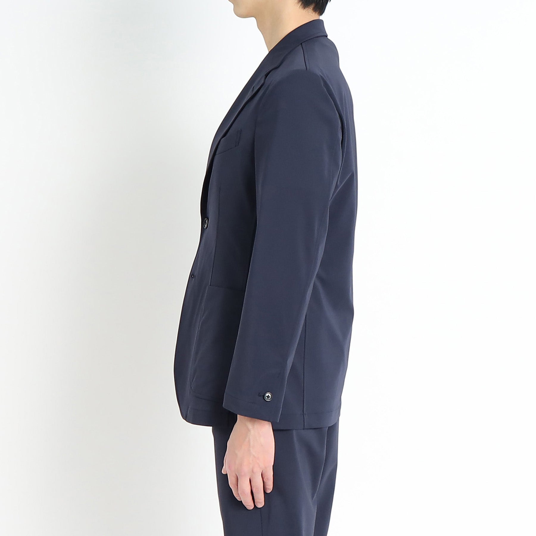 マットツイスト イージージャケット ネイビー | ＋CLOTHET ONLINE