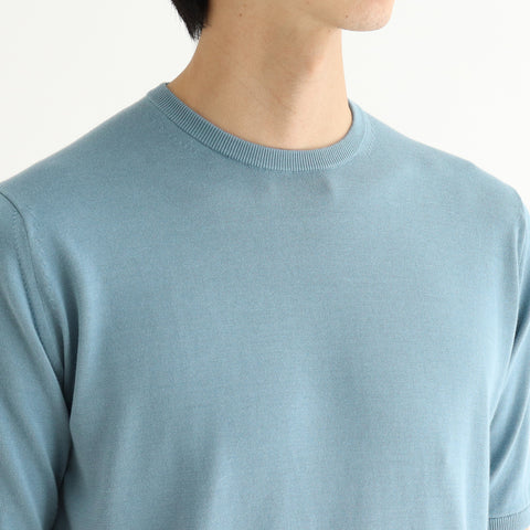 Knit T-shirt Color: Smoke Blue
