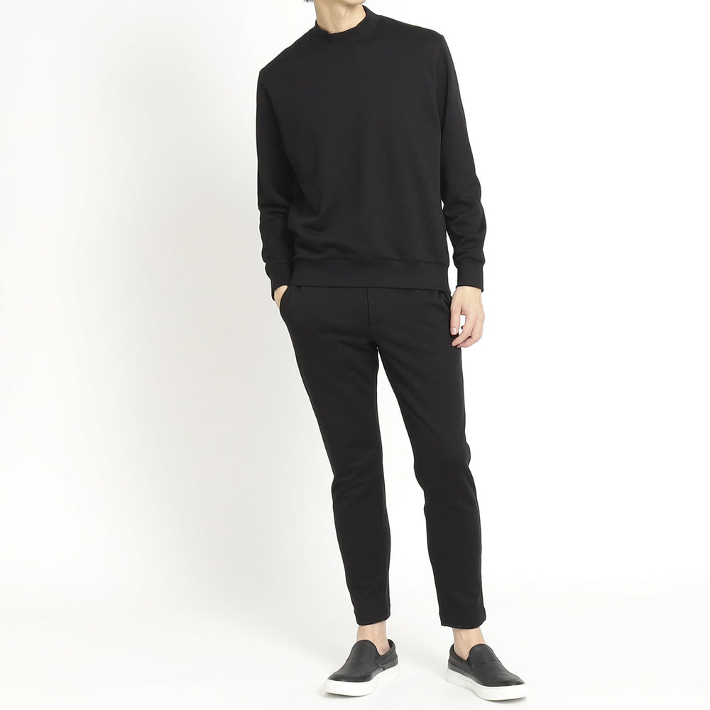 Urake Mock Neck Sweatshirt(スビンプラチナム裏毛モックネック