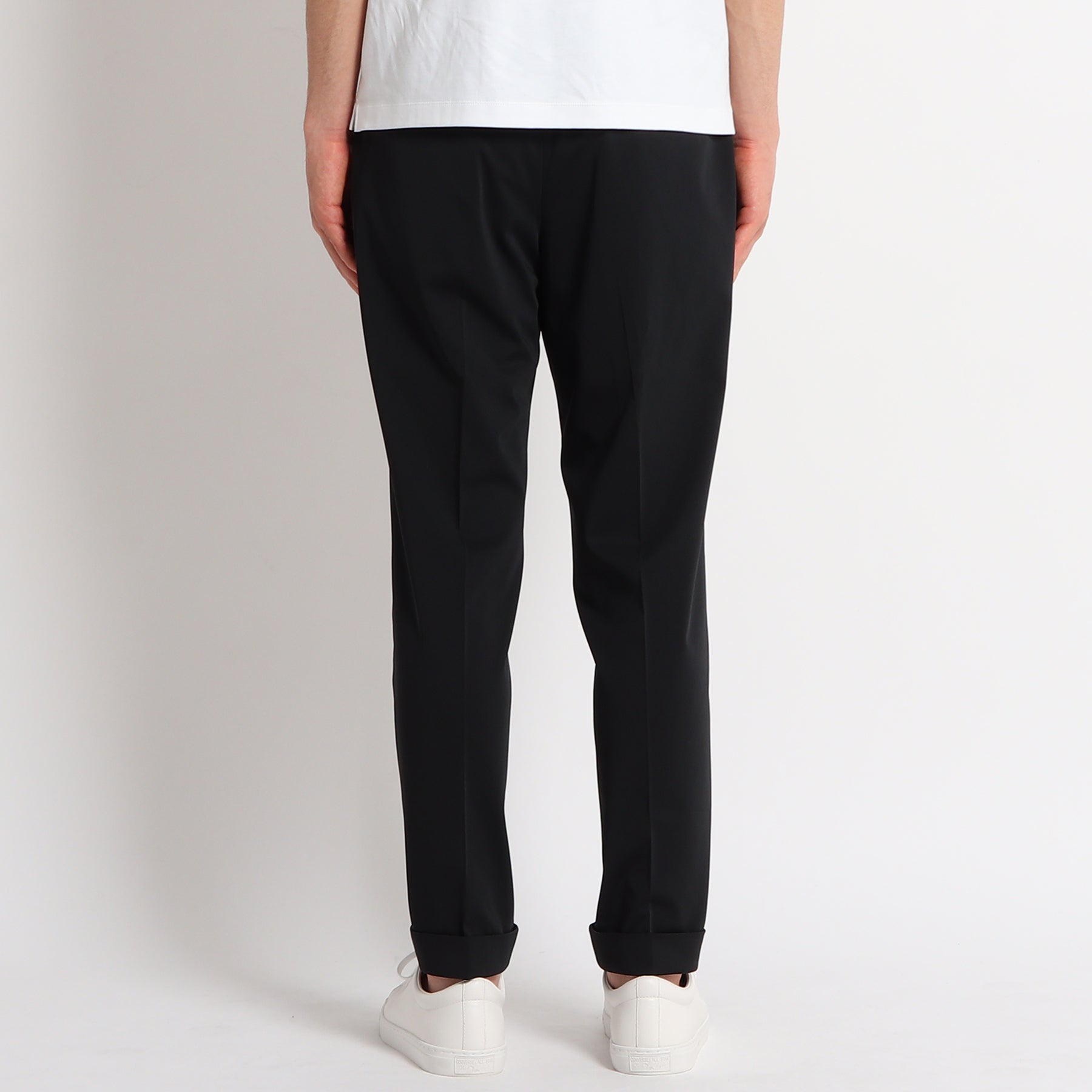 マットツイスト イージートラウザー ブラック | ＋CLOTHET ONLINE