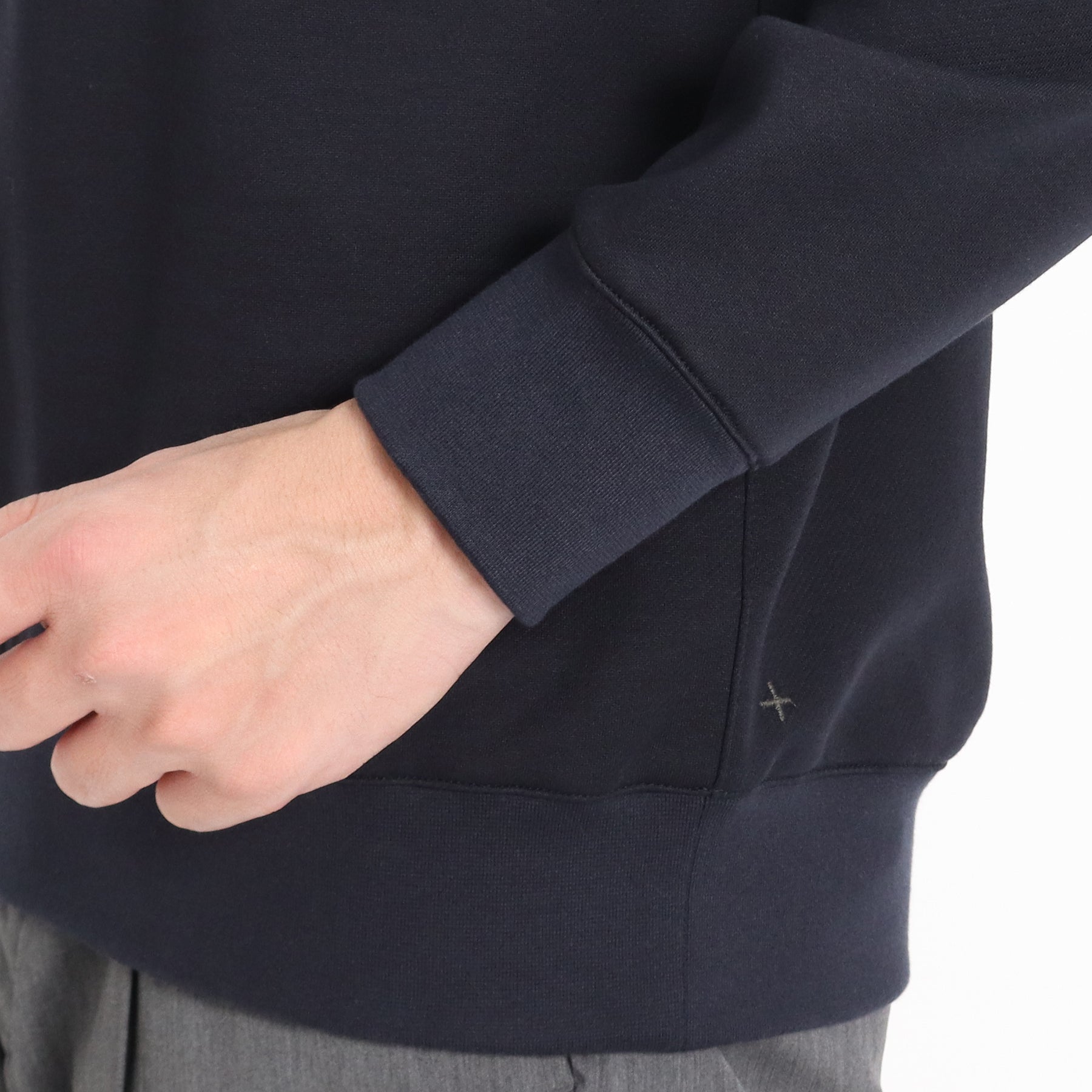 Urake Sweatshirt(スビンプラチナム 裏毛スウェットシャツ) ネイビー