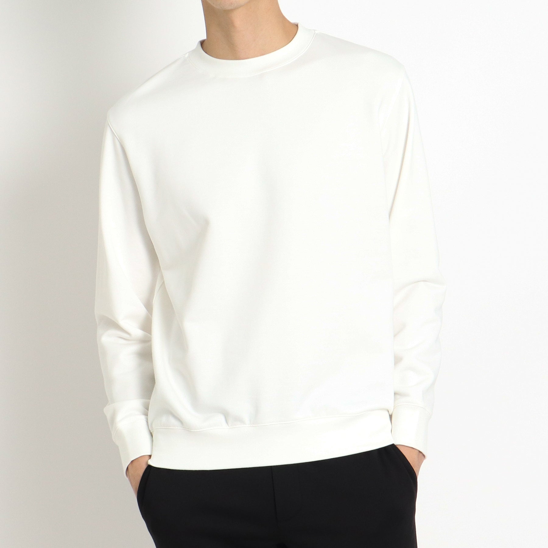 Urake Sweatshirt(スビンプラチナム 裏毛スウェットシャツ) オフ
