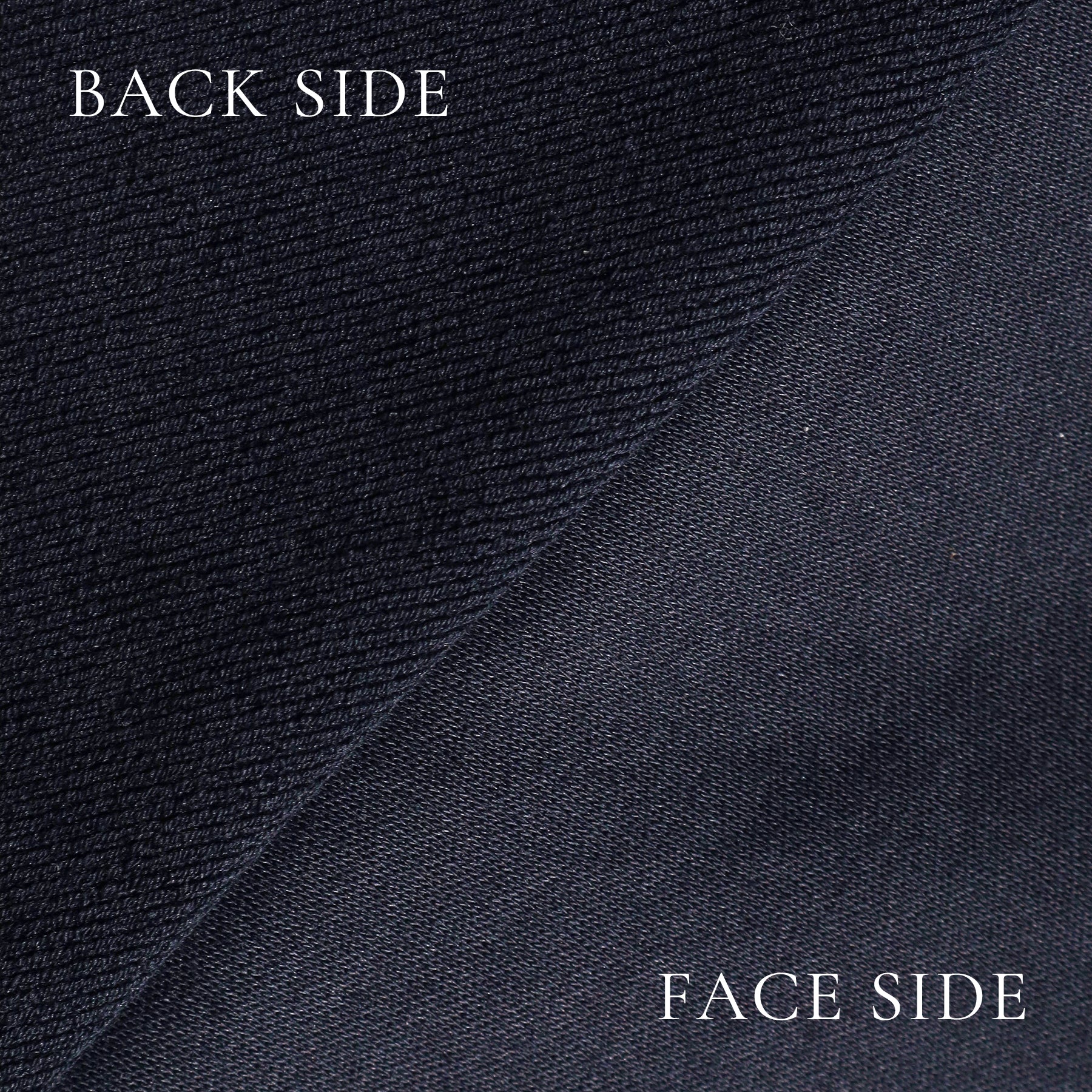 Smooth Terry Cardigan Double Jacket Color: Navy